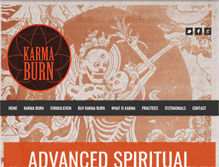 Tablet Screenshot of karmaburn.org